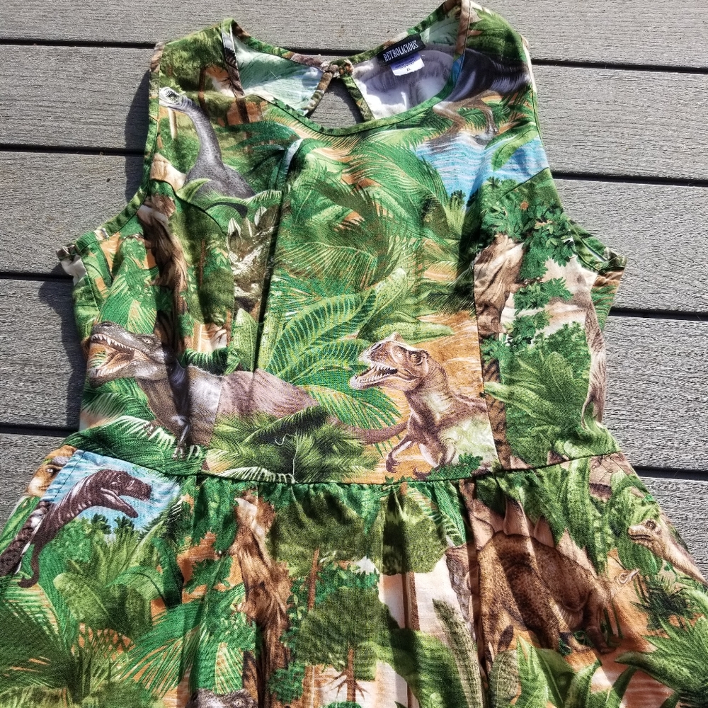 Modcloth Dinosaur Dress